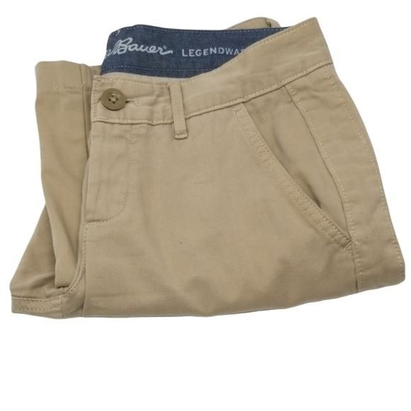 Eddie Bauer Legend Wash Khaki Chinos w/Button Closure - Picture 5 of 5